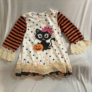 Kitty Loves Pumpkin Dress